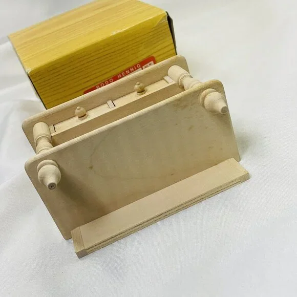 Bodo Hennig Dollhouse Waschtisch Wood Side Table With Drawers 230 Germany In Box - Picture 9 of 10